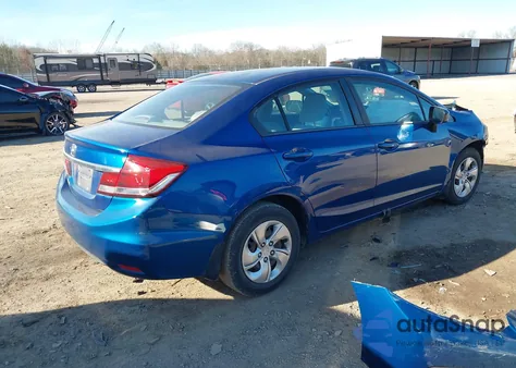 2015 Honda Civic Lx z USA, uszkodzony, nr VIN 19XFB2F56FE025276